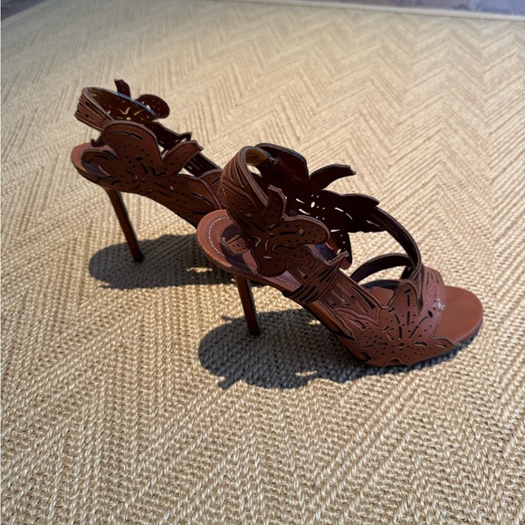 Sergio Rossi laser cut heels - Picture 4 of 5